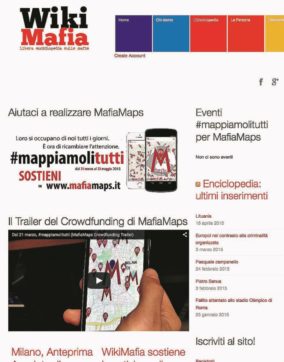 Copertina di La app che parla di mafia
