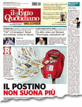 Il postino non suona più, l’inchiesta  un anno e mezzo fa