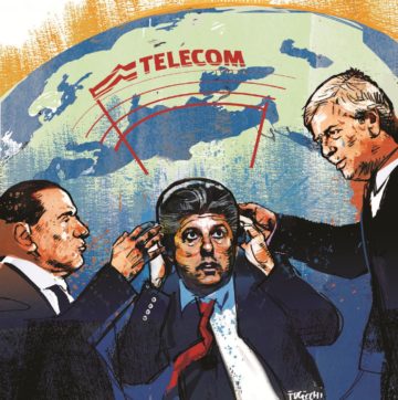 Copertina di Nuova guerra  a banda larga sulla security di Telecom italia