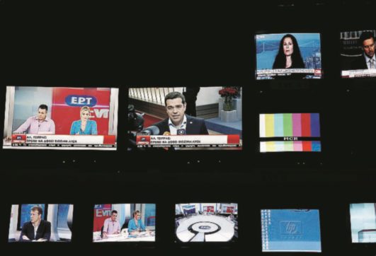 La tv pubblica greca torna in onda ma per Atene solo cattive notizie