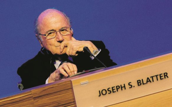 Copertina di Sepp Blatter al cinema, un flop mai visto