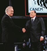 Copertina di “A noi ci piace il rosso” L’arrivederci di Santoro