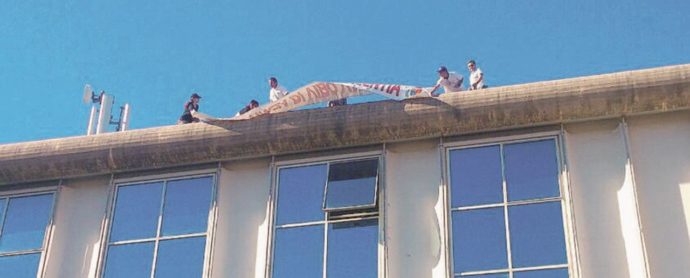 Dipendenti sul tetto della Provincia: senza  stipendio da 4 mesi