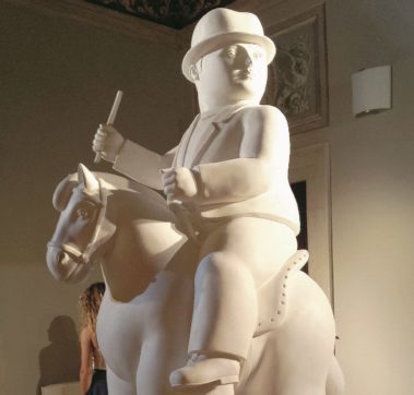 Copertina di La voluttuosità dell’arte: Botero al Festival di Spoleto