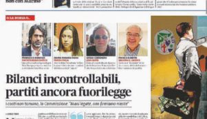 Copertina di Bilanci fuorilegge