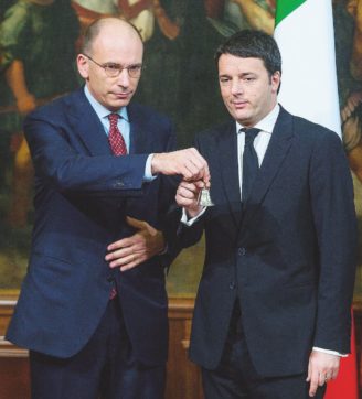 Copertina di Renzi al generale al telefono: “Letta incapace, B. è con me”