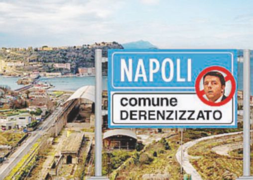 Copertina di De Magistris  vuole  “de-renzizzare” la sua Napoli