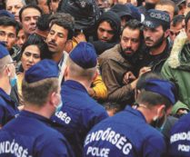 Copertina di “In fuga dalla guerra, nessuno ci può fermare”