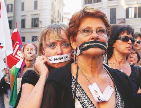 Bavaglio, ci risiamo: stop a stampa e giudici