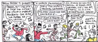 Copertina di Peggio mi sento