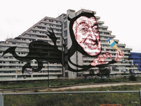 Copertina di Dentro Scampia, dove “Le Vele” vivono senza vento