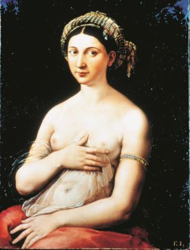 Copertina di Raffaello innamorato  e la musa popolana che diventò Madonna