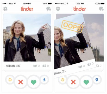 Copertina di Tinder, dove l’amore ha età