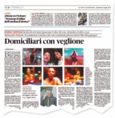 Copertina di Cene e balli a casa del “recluso” Pulcini I magistrati acquisiscono tutti i video