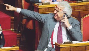 Copertina di “Il Fatto” pignora Verdini:  mobilio e quadri dell’800