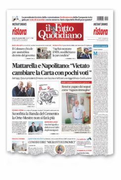 “Napolitano voleva blindare la Carta, temeva Berlusconi”
