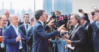Copertina di Renzi a New York,  5 inviati  ma sempre lo stesso servizio