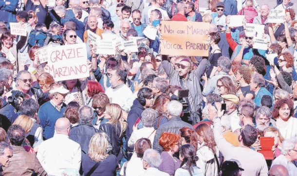 Marino ritrova la piazza (che invoca una lista civica)