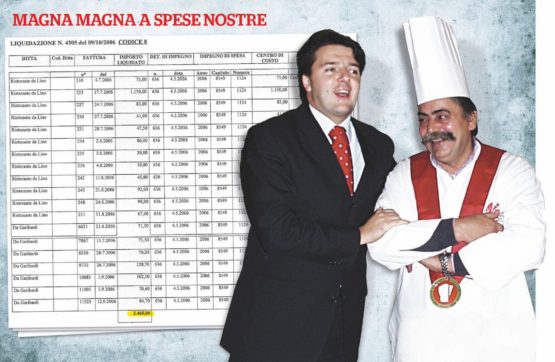 Ecco le fatture di Lino che Renzi non ha mostrato