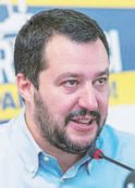 Copertina di Il tronista Salvini fregato dai profughi di Frau Merkel