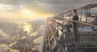 Copertina di Una fune sospesa tra le due Torri. Il futuro cammina col mimo