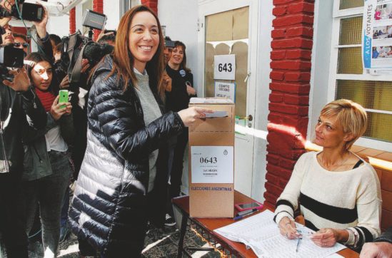 Altro che Evita, l’eroina   di Cambiemos è Maria Vidal