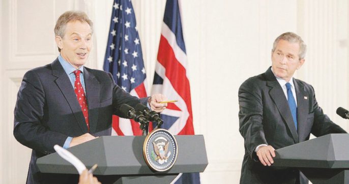 Il mea culpa di Blair e le responsabilità Usa