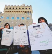 Copertina di Nardella nega gli scontrini. Sel occupa Palazzo Vecchio