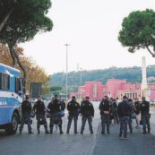 Copertina di Derby di Roma, il Deserto del burocrate