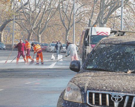 Torna il guano sul Lungotevere. Ancora incidenti di motociclisti. Traffico bloccato in  alcune tratte
