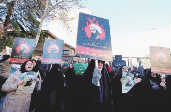 Copertina di Teheran: “Siete come l’Is” Ryad ritira l’ambasciatore