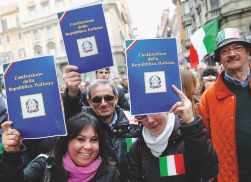 Copertina di Referendum, Renzi rischia grosso con opposizioni unite