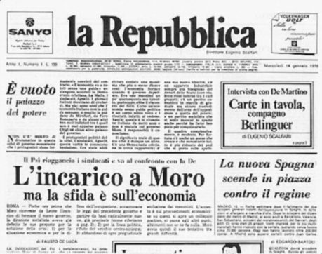 Feste, francobolli e la nuova direzione di Mario Calabresi