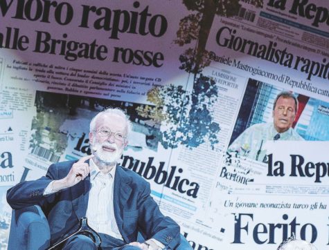 La festa di “nonno” e “nipote”. Repubblica brinda al suo club