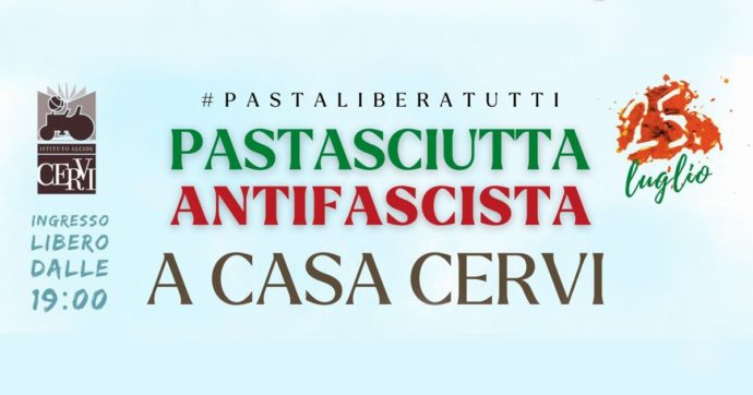 Copertina di A Casa Cervi si celebra la “Pasta antifascista”