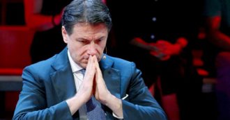 Copertina di Conte contro Letta: “I veri traditori sono Draghi e la destra”