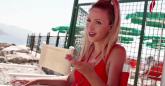 Copertina di “La pizza bianca te la diamo in faccia”, il tormentone antituristi che fa ironia sull’accoglienza ligure: il video è già un cult