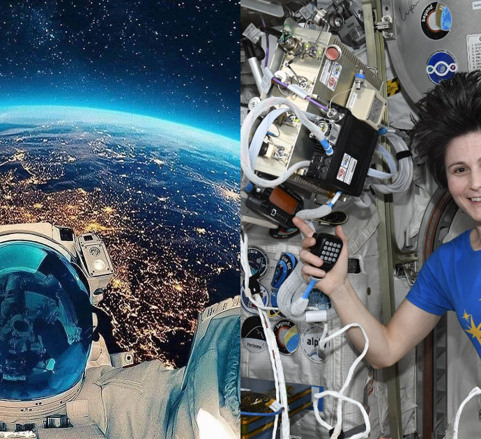 Samantha Cristoforetti, il “super selfie spaziale” fa impazzire il web. Ma è uno scatto autentico?