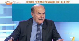 Copertina di Bersani a La7: “Alleanza con M5s? Elettori potrebbero rimproverarci di non aver fatto un ultimo tentativo. Cerchiamo di non fare fatwe”