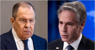 Copertina di Guerra in Ucraina, il ministro russo Lavrov al segretario di Stato Usa Blinken: “Le nostre relazioni vanno normalizzate”