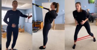 Copertina di Maria Sharapova torna ad allenarsi dopo il parto: “Il mio corpo non è mai stato così debole”