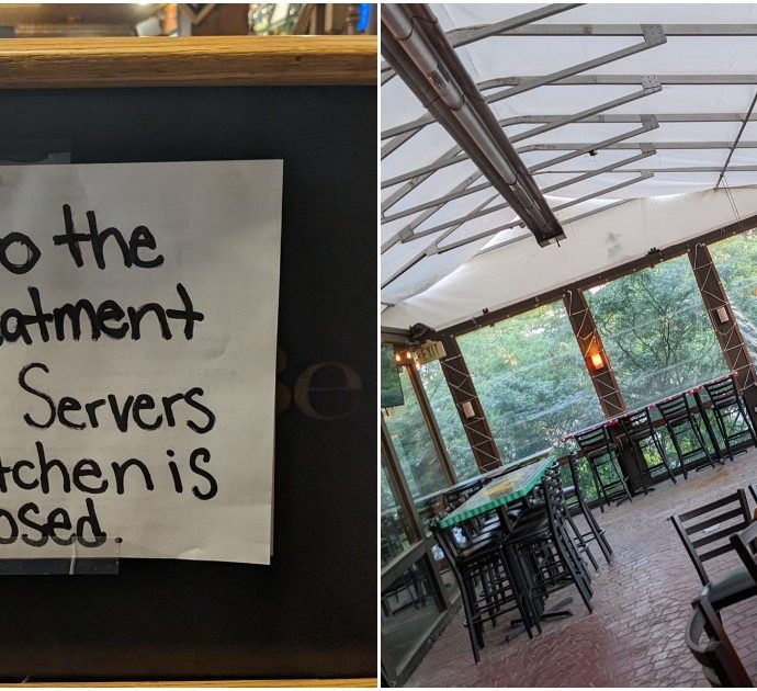Turisti maleducati con una cameriera, la proprietaria chiude il ristorante per una settimana: “Nessuno può trattare il mio staff come spazzatura”