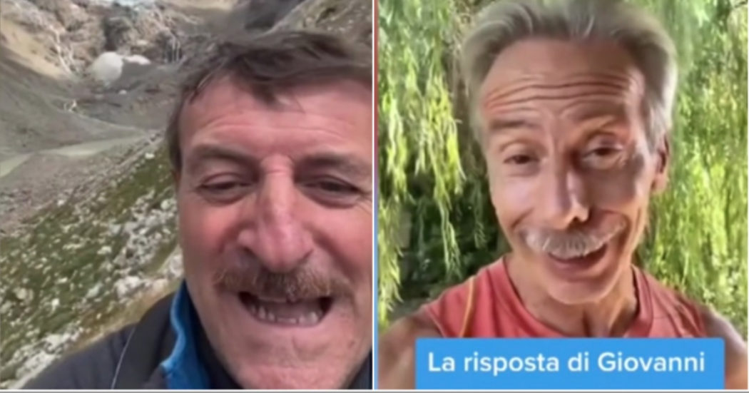 Insulti tra Giacomo e Giovanni: i due comici scherzano e si punzecchiano sui social – Video