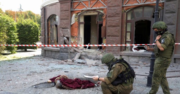 Copertina di “Kiev mette a rischio i civili”. Amnesty finisce sotto accusa