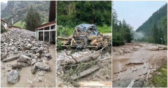 Copertina di Trentino-Alto Adige, frane, fango e torrenti esondati dopo un violento temporale: cento persone evacuate in Val di Fassa