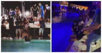 Copertina di Rhove scaraventa una fan in piscina durante un concerto. Scoppia la polemica, lui si giustifica: “Era uno scherzo, si capisce dal video”