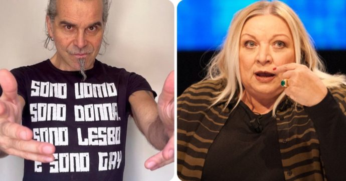 Piero Pelù indossa la maglietta a sostegno dell’identità di genere e Maria Giovanna Maglie lo insulta