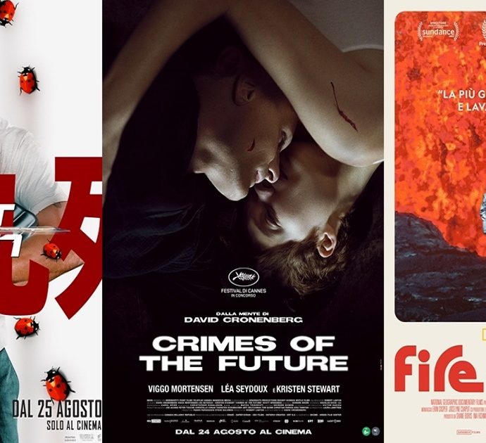 Anteprime di agosto: da David Cronenberg a Brad Pitt, passando per i vulcani di Fire of Love