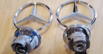 Copertina di Mercedes, lotta alla contraffazione. Nel 2021 confiscati 1,86 milioni di pezzi falsi