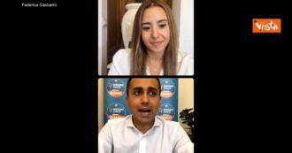 Copertina di Di Maio torna in diretta (con commenti chiusi) e presenta la candidata attivista verde Federica Gasbarro – Video